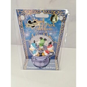 Disney Theme Park Collection Diecast Lot Fantasyland Mad Tea Party  New